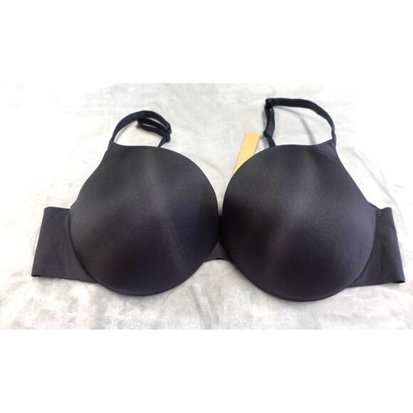 Skims 42C Onyx Ultimate Push Up Plunge Bra BA-PLG-9214 NWT - Picture 1 of 8